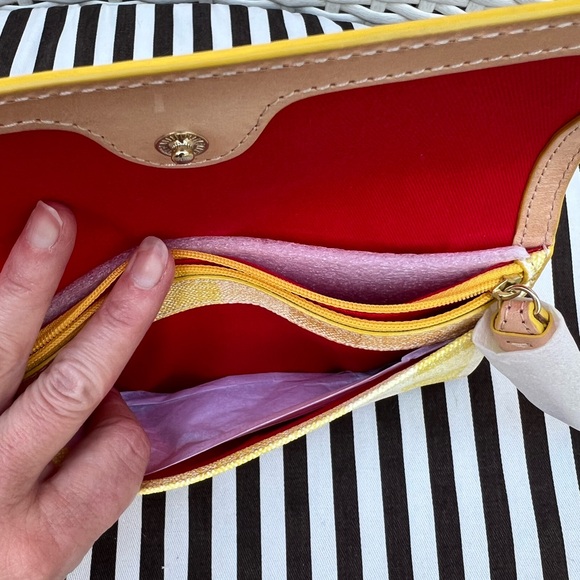 Dooney & Bourke Quadretto Check Milly Wristlet